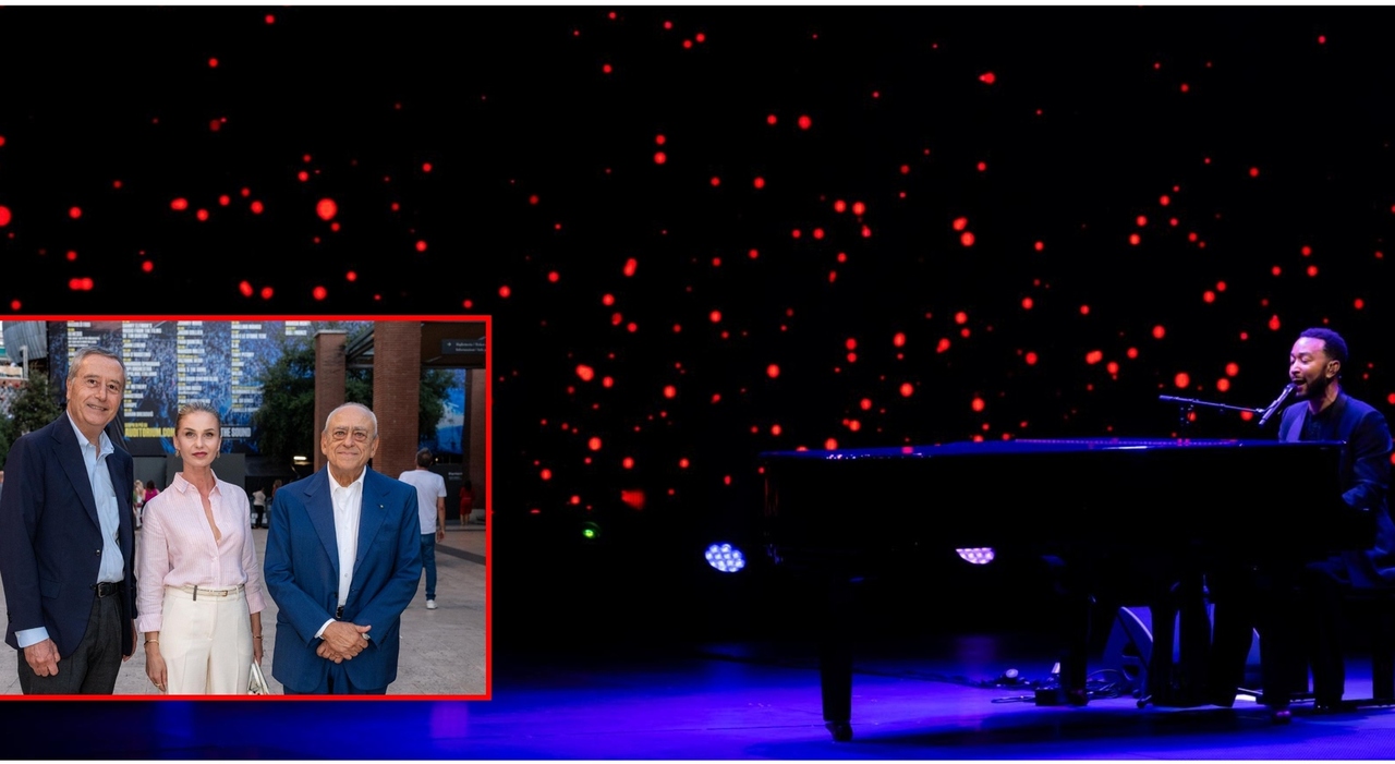 John Legend, che notte al Parco. La voce dell’Olimpo strega la Capitale